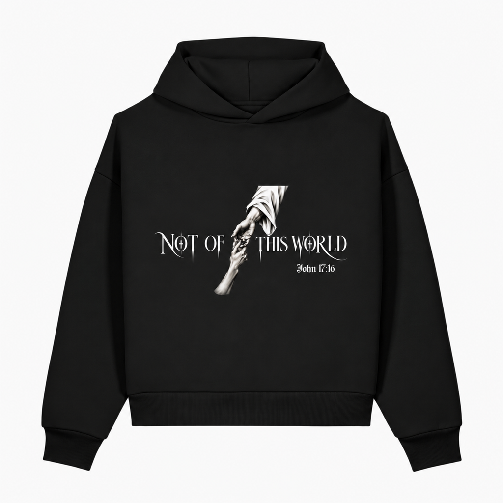 NOT OF THIS WORLD Unisex sculpted heavyweight hoodie