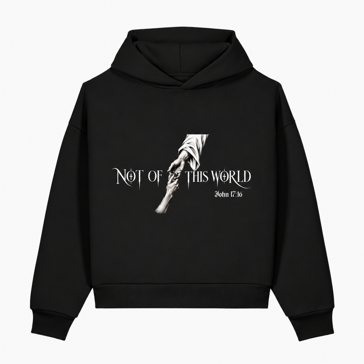 NOT OF THIS WORLD Unisex sculpted heavyweight hoodie